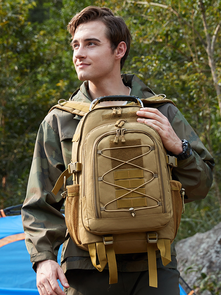 Tactical MOLLE System Backpack | Durable Multi-Pocket Outdoor Daypack - Image 2
